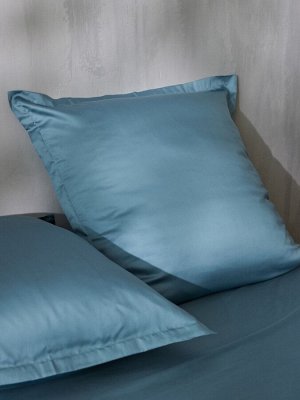 Наволочка SL Home Tencel 70*70+3 см , цв. серо-голубой