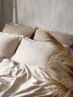 Наволочка SL Home Tencel 70*70+3 см , цв. бежевый