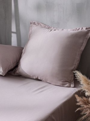 Наволочка SL Home Tencel 70*70+3 см , цв. пудра