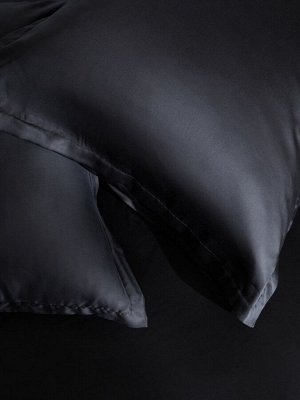 Наволочка SL Home Tencel 70*70+3 см , цв. чёрный