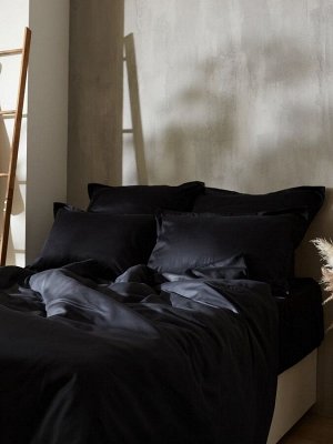 Наволочка SL Home Tencel 70*70+3 см , цв. чёрный
