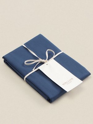 Наволочка 300ТС SL Home Percale 50x70+3 см, синий, 100% хлопок