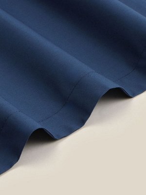 Наволочка 300ТС SL Home Percale 50x70+3 см, синий, 100% хлопок