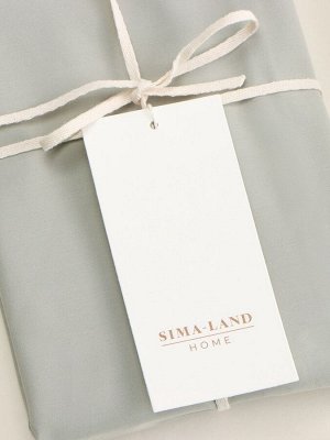 Наволочка 300ТС SL Home Percale 50x70+3 см, олива, 100% хлопок