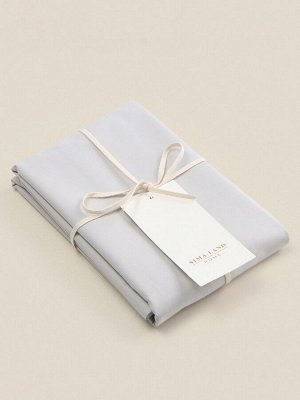 Наволочка 300ТС SL Home Percale 50x70+3 см, серый, 100% хлопок