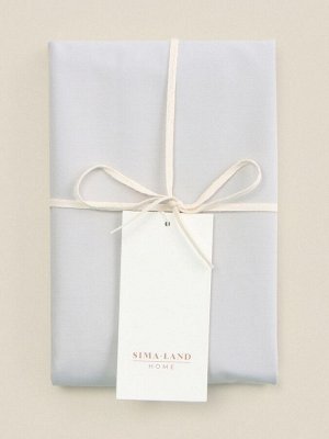 Наволочка 300ТС SL Home Percale 50x70+3 см, серый, 100% хлопок