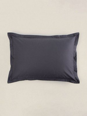Наволочка 300ТС SL Home Graphite 50x70+3 см, сатин, 100% хлопок