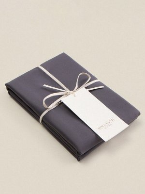 Наволочка 300ТС SL Home Graphite 50x70+3 см, сатин, 100% хлопок