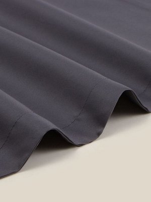 Наволочка 300ТС SL Home Graphite 50x70+3 см, сатин, 100% хлопок
