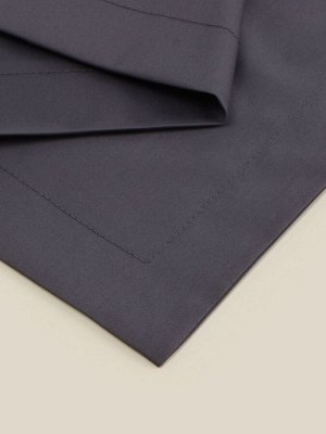 Наволочка 300ТС SL Home Graphite 70x70+3 см, сатин, 100% хлопок