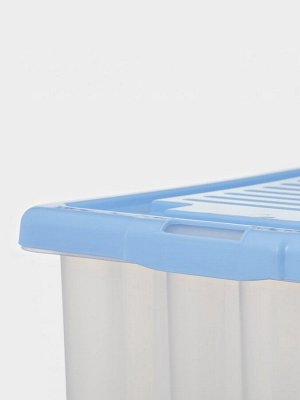 Ящик для хранения Darel-box, 18 л, 40x30x21 см, с крышкой, МИКС
