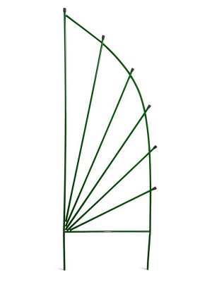 Шпалера, 150x62x1 см, металл, зелёная, «Парус мини»