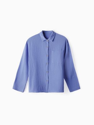 Рубашка из муслина для девочек KAFTAN.