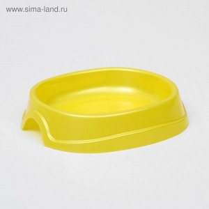 Миска №1 "Нулевка" 200 мл, 13,5 х 12,5 х 3 см, желтый перламутр 5040684