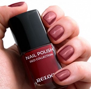 Лак д/ногтей красная линия "Red Collection" RELOUIS 11гр. (бордовый), шт