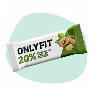 Глазированный спортивный батончик Onlyfit «Фисташка» 40гр.