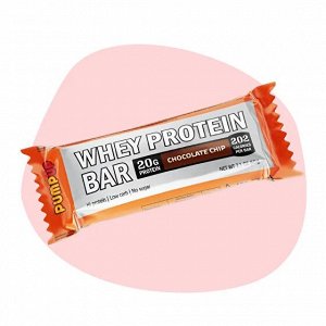 Протеиновый глазир. батончик Whey Protein «Шоколадная крошка»  60гр.