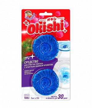 Okishi Блок гигиенический для унитаза 50 г*2 шт