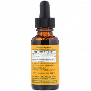 Herb Pharm, Eleuthero, Glycerite, 1 fl oz (30 ml)