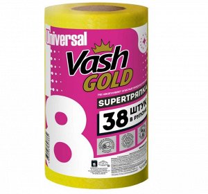VASH GOLD Супер тряпка универсальная 38 л/рул