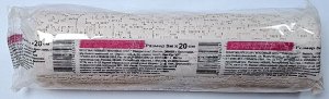 Бинт гипсовый марлевый 3м х 20см (время образ устойч формы 2-4 мин) Розовый