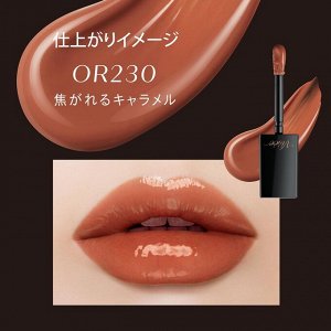 VISEE Nenmaku Fake Liquid - стойкая жидкая помада с влажным финишем для соблазнительных губ