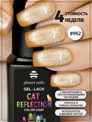 Гель-лак светоотражающий Cat Reflection Planet Nails  - 962,8мл