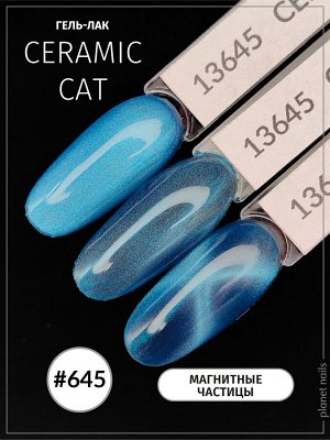 Гель-лак керамическая кошка Planet Nails, "Ceramic Cat" - 645, 8 мл