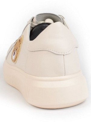 05-SD12-2D BEIGE Кроссовки женские (натуральная кожа)