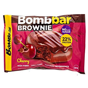 Печенье Bombbar BROWNIE Cherry 50 г 1/10