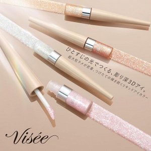 VISEE Eyeshadow 3D Liquid Glitter Eye - жидкие тени-глиттер для глаз