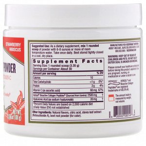 ReserveAge Nutrition, Collagen Replenish Powder, Strawberry Hibiscus, 3.56 oz (101 g)