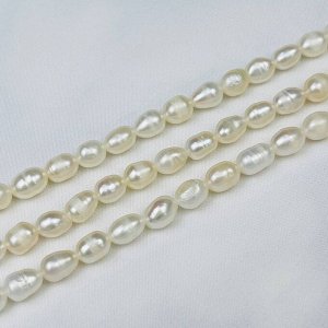 Бусины для рукоделия из белого Жемчуга