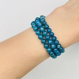 Бусины для украшений из Апатита (62 бусины)