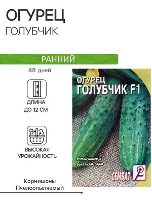 Семена Огурец "Голубчик", F1, 0,2 г