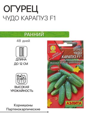 Семена Огурец "Чудо карапуз F1", 10 шт.
