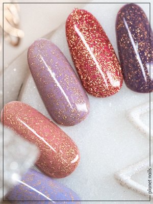 Гель-лак с поталью Potal Planet Nails 8мл №364