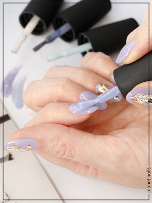 Гель-лак с поталью Potal Planet Nails 8мл №364