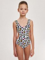 Купальник слитный &quot;Crazy Leopard&quot; разноцветный