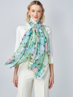 Палантин женский KSH16-128-4