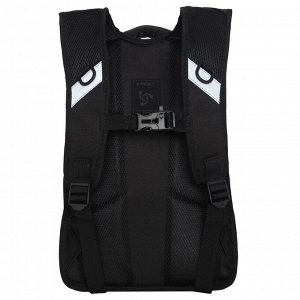 Рюкзак школьный GRIZZLY с карманом для ноутбука 13", анатомической спинкой, для мальчика