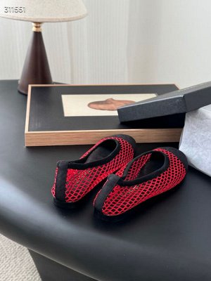 Балетки женские с сеточкой