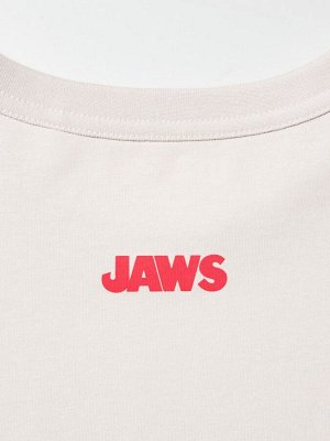 UNIQLO UT - хлопковая футболка с дизайном фильмов от Universal - 02 LIGHTGRAY