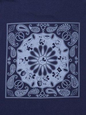 UNIQLO UT - хлопковая футболка Disney х BUAISOU с Микки Маусом, вдохновлённая японским индиго - 68 BLUE