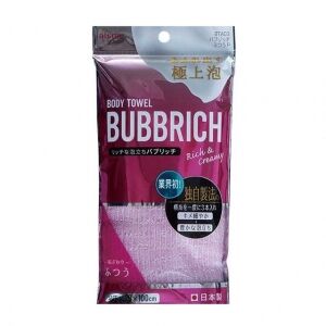 AISEN Массажная мочалка для тела (средней жёсткости) BTA03 Bubbrich Rich&Creamy Nylon Body Towel Normal
