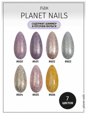 Лак для ногтей Planet Nails (604) 12мл