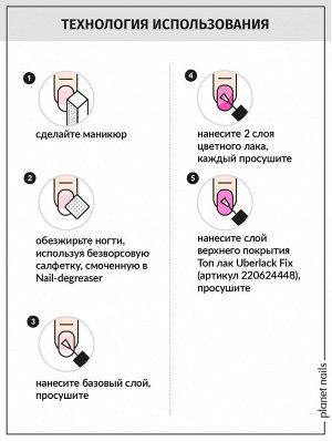 Лак для ногтей Planet Nails Multi Reflection (234) 12мл