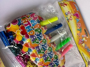 Дудка-язычок для праздника 5 шт.