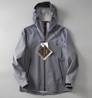 Куртка Bird House Bird Offline 2000+, проклеенная, ветрозащитная и непромокаемая, с капюшоном Soft Shell, темно-серый