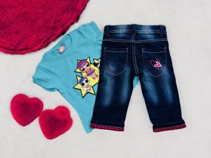 Футболка с  мигающей аппликацией